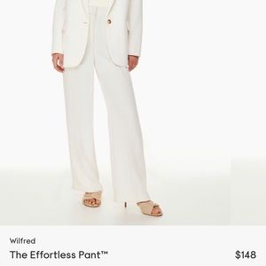 Aritzia Wilfred Effortless Pants (regular length)
